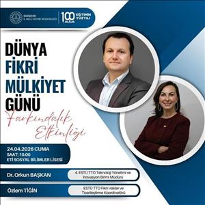 Dünya Fikri Mülkiyet Günü Etkinliğimiz